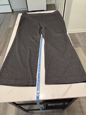 Women’s' Gray Knit Wide-Leg Pants